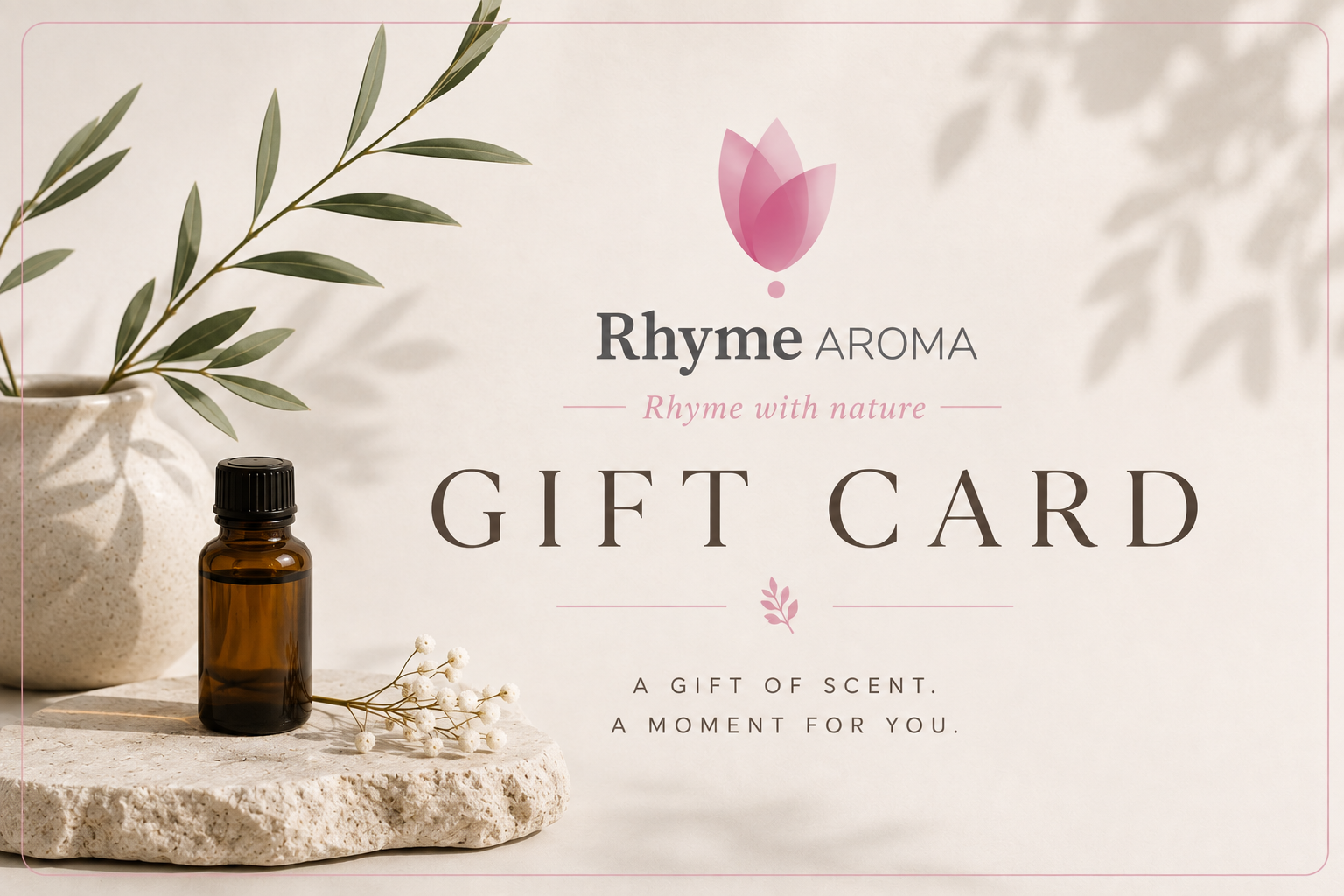 Rhyme Aroma Gift Cards
