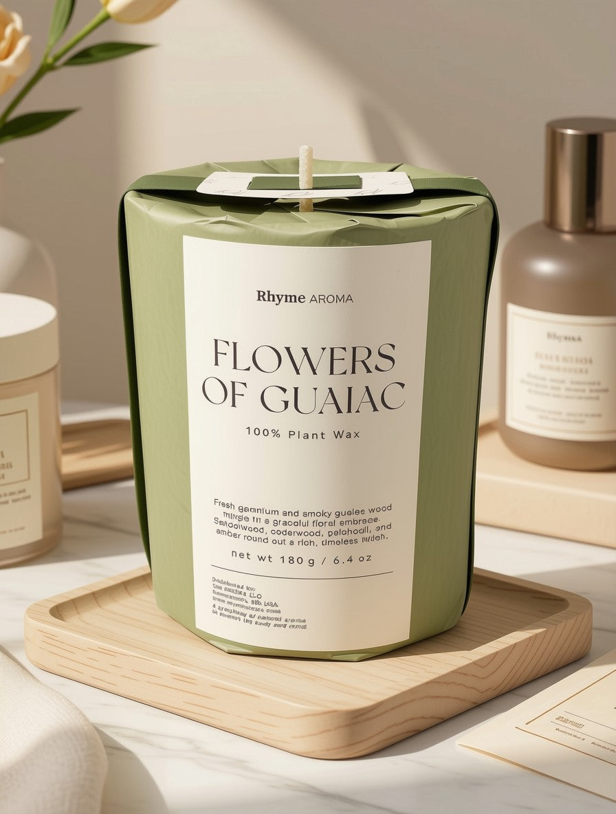 Botanical Plant Wax Candle Collection