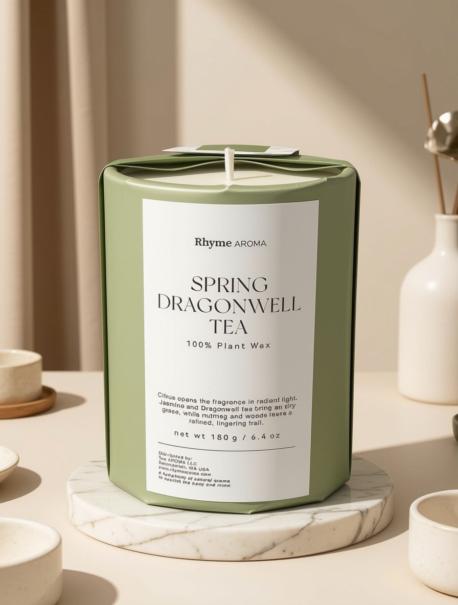 Botanical Plant Wax Candle Collection