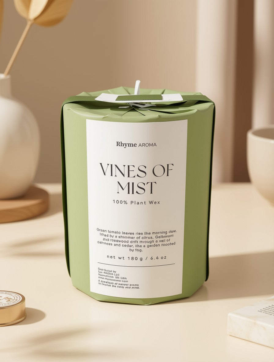 Botanical Plant Wax Candle Collection