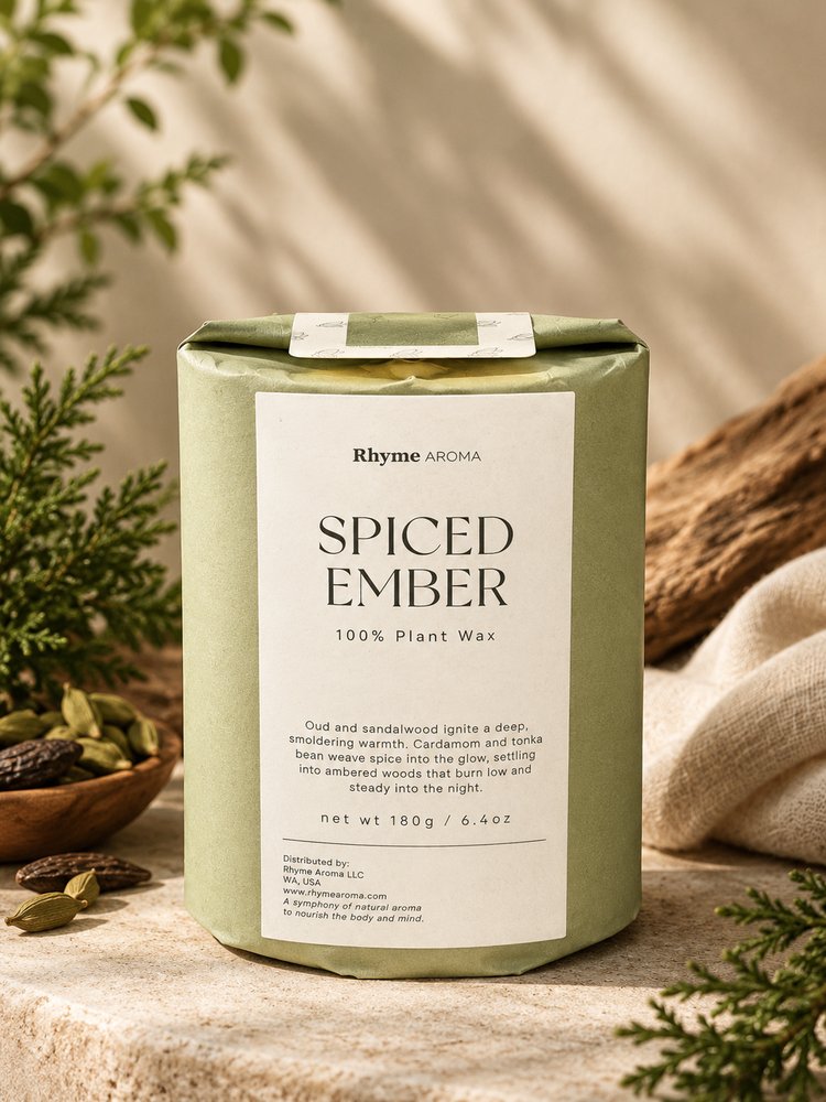 Botanical Plant Wax Candle Collection
